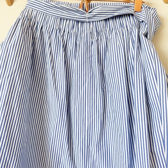 J. Crew Striped Skirt with Belt - Picture 6 of 10